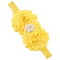 Cloth Fashion Geometric Hair Accessories  (yellow)  Fashion Jewelry Nhwo1152-yellow main image 1