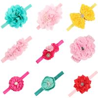 Cloth Fashion Flowers Hair Accessories  (set Of 9 Colors)  Fashion Jewelry Nhwo1170-set-of-9-colors main image 2