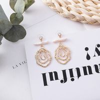 Alloy Korea Geometric Earring  (a Shell)  Fashion Jewelry Nhms2182-a-shell main image 4