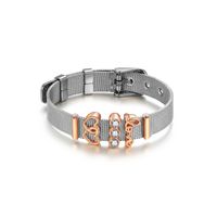 Hot Sale Europäische Und Amerikanische Mode Neue Produkte Romantische Liebe Liebe Buchstaben Zirkon Dekoratives Armband Exquisite Armband Armband main image 3