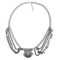 Nouveau Style Européen Et Américain Collier De Mode Haute Profil Rétro Gland Alliage Femmes Clavicule De Collier En Stock main image 3