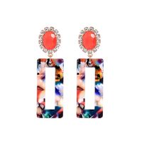 Alloy Fashion Flowers Earring  (leopard-1)  Fashion Jewelry Nhqd6224-leopard-1 main image 3