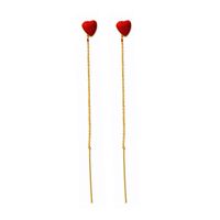 Copper Korea Sweetheart Earring  (red-1)  Fine Jewelry Nhqd6240-red-1 main image 1