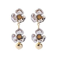 Alloy Fashion Flowers Earring  (alloy-1)  Fashion Jewelry Nhqd6252-alloy-1 main image 2