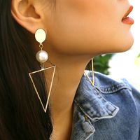 Alloy Fashion Geometric Earring  (one Alloy 1300)  Fashion Jewelry Nhxr2737-one-alloy-1300 main image 3