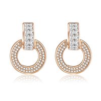 Copper Simple Geometric Earring  (61189587a)  Fine Jewelry Nhxs2365-61189587a main image 2