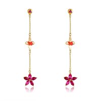 Copper Fashion Flowers Earring  (61189574)  Fine Jewelry Nhxs2369-61189574 main image 2