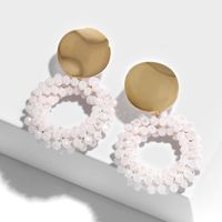 2021 Neue Produkte Ohrringe Damen  Ohrringe Farbe Perlen Ohrringe Kristall Legierung Ohrnadel Erp45 main image 9