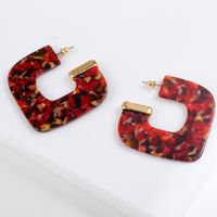 Acrylic Vintage Geometric Earring  (yellow)  Fashion Jewelry Nhll0316-yellow main image 3