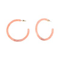 Simple Style C Shape Arylic No Inlaid Earrings main image 7