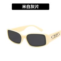 2019 Neue Europäische Und Amerikanische Trend Sonnenbrille Retro Quadratischen Rahmen Breite Beine Hip-hop Mode Laufsteg Qi Wei Stern Sonnenbrille main image 6