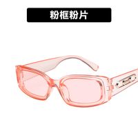 2019 Nouveau Européen Et Américain De Mode Lunettes De Soleil Rétro Carré Cadre Large Jambe Hip Hop De Mode Piste Qi Wei Étoiles Style Lunettes De Soleil main image 7