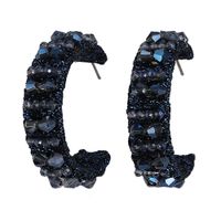 Imitated Crystal&cz Fashion Bolso Cesta Earring  (blue)  Fashion Jewelry Nhjq11300-blue main image 1