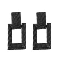 Alloy Fashion Geometric Earring  (black)  Fashion Jewelry Nhjq11318-black main image 2