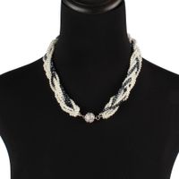 Beads Fashion Bolso Cesta Necklace  (black)  Fashion Jewelry Nhct0457-black main image 5