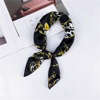 Cloth Korea  Scarf  (1 Leopard Chain White)  Scarves Nhmn0350-1-leopard-chain-white main image 3