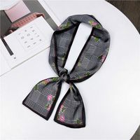 Cloth Korea  Hair Accessories  (1 Plaid Black)  Fashion Jewelry Nhmn0360-1-plaid-black main image 26
