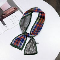 Cloth Korea  Hair Accessories  (1 Plaid Black)  Fashion Jewelry Nhmn0360-1-plaid-black main image 16