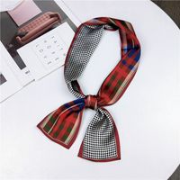 Cloth Korea  Hair Accessories  (1 Plaid Black)  Fashion Jewelry Nhmn0360-1-plaid-black main image 17