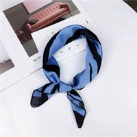 New Spring And Autumn Summer Small Silk Scarf Small Square Towel Women's Korean Professional Variety Decorative Printed Scarf Scarf Wholesale main image 28