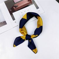 New Spring And Autumn Summer Small Silk Scarf Small Square Towel Women's Korean Professional Variety Decorative Printed Scarf Scarf Wholesale main image 36