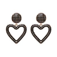 Alloy Fashion Sweetheart Earring  (black)  Fashion Jewelry Nhjj5515-black main image 1