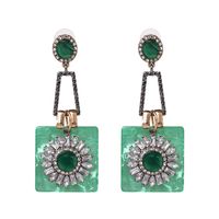 Alloy Fashion  Earring  (green)  Fashion Jewelry Nhjj5545-green main image 1