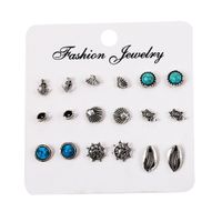 Alloy Vintage Flowers Earring  (style One)  Fashion Jewelry Nhjq11228-style-one main image 5