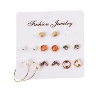 Alloy Vintage Flowers Earring  (style One)  Fashion Jewelry Nhjq11228-style-one main image 9