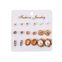 Alloy Vintage Flowers Earring  (style One)  Fashion Jewelry Nhjq11228-style-one main image 10