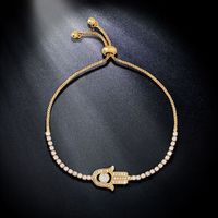 Zircon Fashion Geometric Bracelet  (alloy)  Fashion Jewelry Nhas0021-alloy main image 2