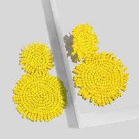 Alloy Fashion Bolso Cesta Earring  (white)  Fashion Jewelry Nhas0205-white main image 3