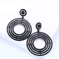 Alloy Fashion Geometric Earring  (black)  Fashion Jewelry Nhas0225-black main image 2
