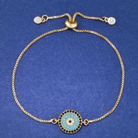Entra Dans E-commerce Simple Géométrique Bracelet Turc Yeux De Diable Yeux Bleus Bracelet Femelle Bra44 main image 3