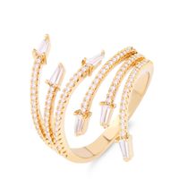 Copper Fashion Geometric Ring  (alloy)  Fine Jewelry Nhas0317-alloy main image 1