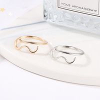 Fashion Open Water Ripple Couple Ring Nhdp157418 main image 5