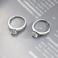 Creative Flash Diamond Micro-inlaid Zircon Ring Nhdp157495 main image 6