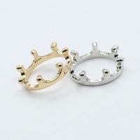Korean Version Of The Alloy Gold-plated Simple Style Ring Nhdp157496 main image 5