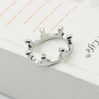 Korean Version Of The Alloy Gold-plated Simple Style Ring Nhdp157496 main image 7