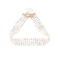 Koreanische Version Von Choker Mesh Temperament All-match-halskette, Kalte Ins Wind Blinkende Diamant Pailletten Halskette Schlüsselbein Kette sku image 1
