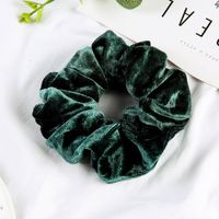 Solid Color Large Head Hair Flower Head Rope Nhof157719 main image 10