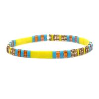 Fashion New Woven Tila Rice Beads Bracelet Nhgw157811 sku image 1