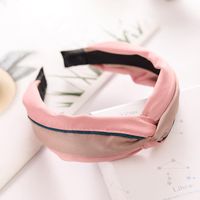 New Contrast Color Knotted Cloth Headband Nhrh157853 main image 3