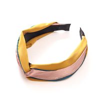 New Contrast Color Knotted Cloth Headband Nhrh157853 main image 6