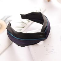 Das Neue Breite Stirnband Im Koreanischen Stil Mit Kontrastieren Dem Quer Stirnband main image 5