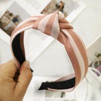 Contrast Striped Middle Knotted Headband Nhrh157882 main image 5