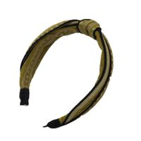 Drill Strip Stripes Hit The Middle Knotted Headband Nhrh157883 main image 6