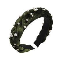 New Solid Color Twist Fashion Pearl Headband Nhdm157907 main image 6