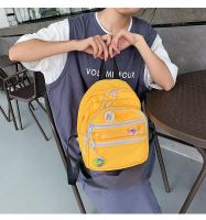 Harajuku Solid Color Transparent Stitching Girl Student Children&#39;s Small Backpack Nhhx158026 main image 3