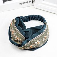 New Color Embroidery Hair Band Nhdm157838 sku image 1